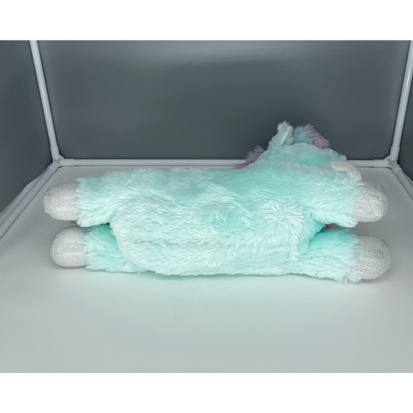 FAO Schwarz 15" Pink Unicorn Plush Stuffed Anima with LED Lights & Sungs - Picture 12 of 16